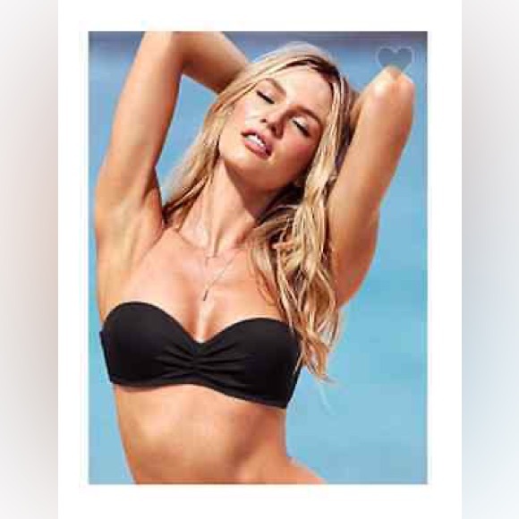 ◾️Victoria Secret The Flirt Bandeau Black Bikini Top - Picture 8 of 9